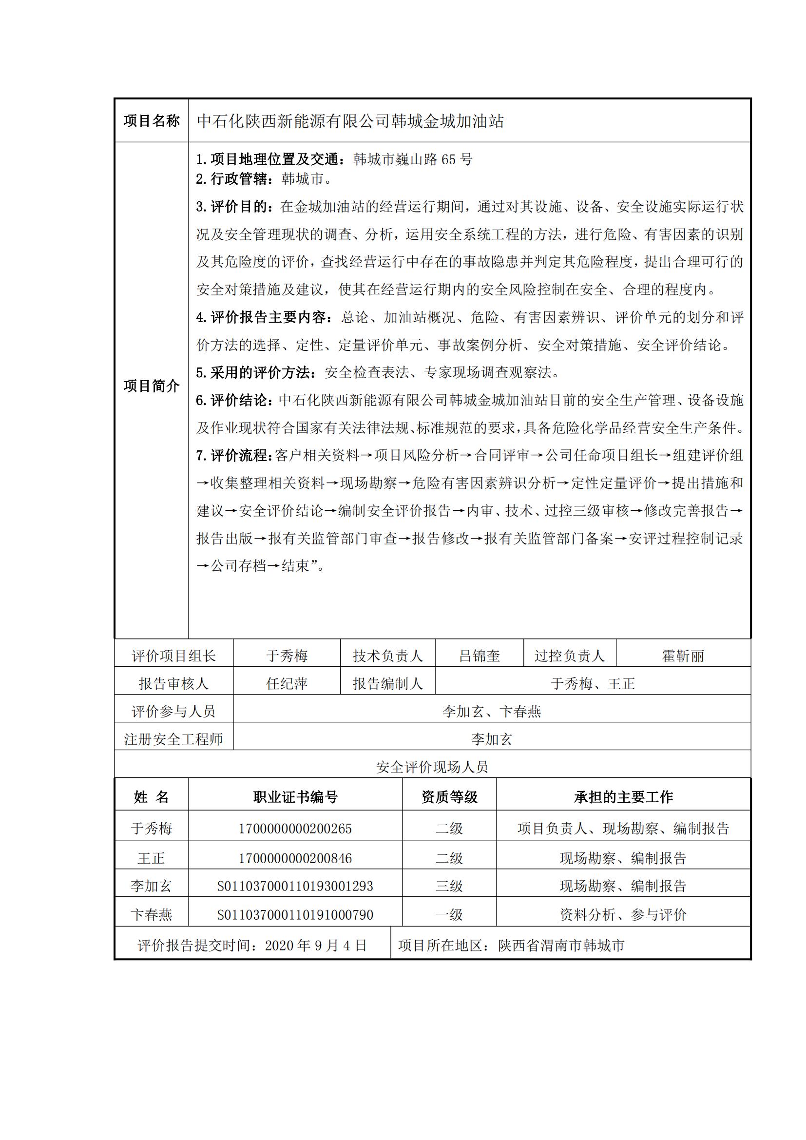 18+20200904+中石化陕西新能源有限公司韩城金城加油站安全现状评价报告_00.jpg